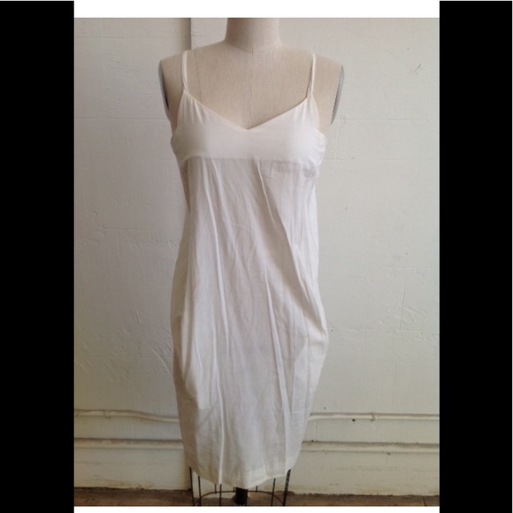 White cotton sleeveless sundress new with tags US6 - Picture 1 of 4